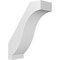 Ekena Millwork 5-in. W x 12-in. D x 16-in. H Baker Architectural Grade PVC Knee Brace BRCP05X12X16BKR - alternate 1